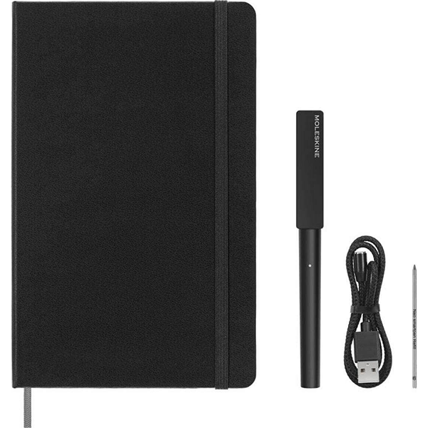 Набор для рисования Moleskine Smart Writing Set черный