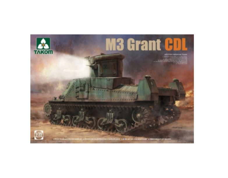 

2116T Британский средний танк BRITISH MEDIUM TANK M3 GRANT CDL