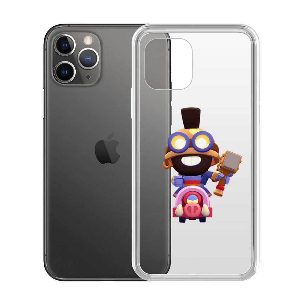 

Чехол-накладка Brawl Stars-Карл Всадник на кабане для iPhone 11 Pro