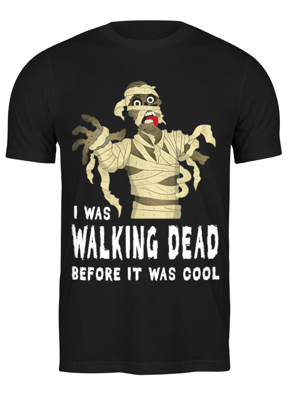 

Футболка мужская Printio Мумия (ходячие мертвецы) черная M, Черный, Мумия (ходячие мертвецы)