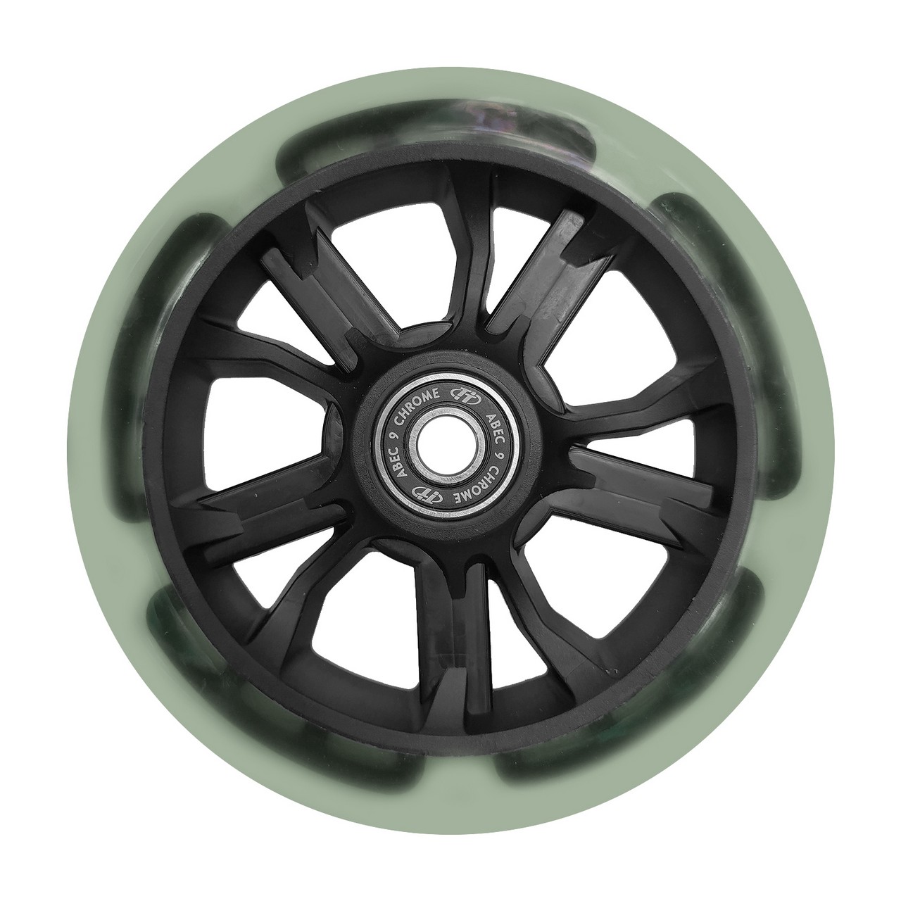 

Колесо Comfort 125 R dark green ABEC - 9, LED-подсветка, Comfort 125 R