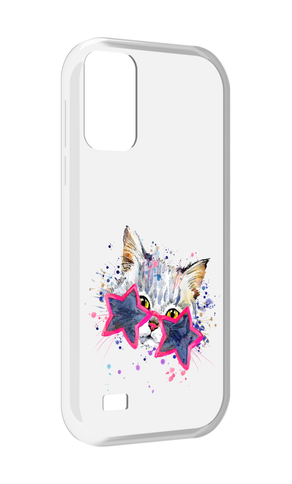 

Чехол MyPads звездные очки для Oukitel C31, Прозрачный, Tocco
