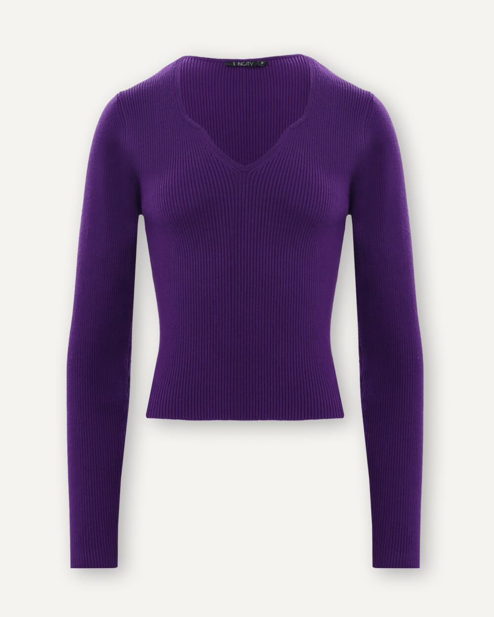 Пуловер женский Incity 1.1.2.23.01.05.02422/193737 фиолетовый 2XS
