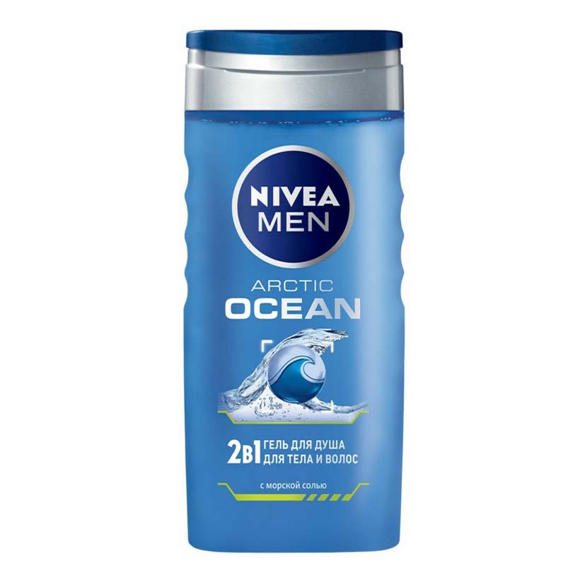 

Гель для душа Nivea Men Arctic Ocean 2 в 1 250 мл