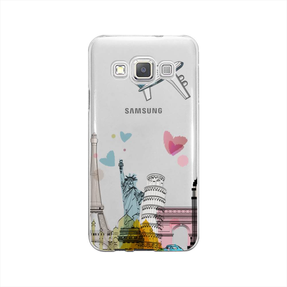 

Чехол Awog на Samsung Galaxy A3 / Самсунг A3 "Самолет путешествий", Желтый, 20150-10