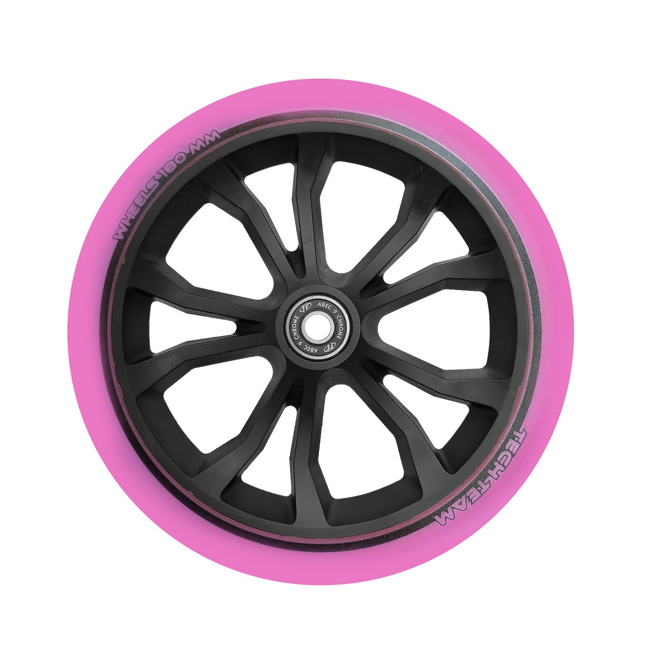 

Колесо Comfort 180 R pink ABEC - 9, Comfort 180 R