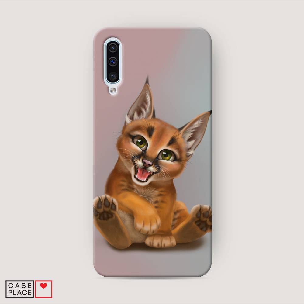 

Пластиковый чехол "Малыш рыси" на Samsung Galaxy A50, 27720-1