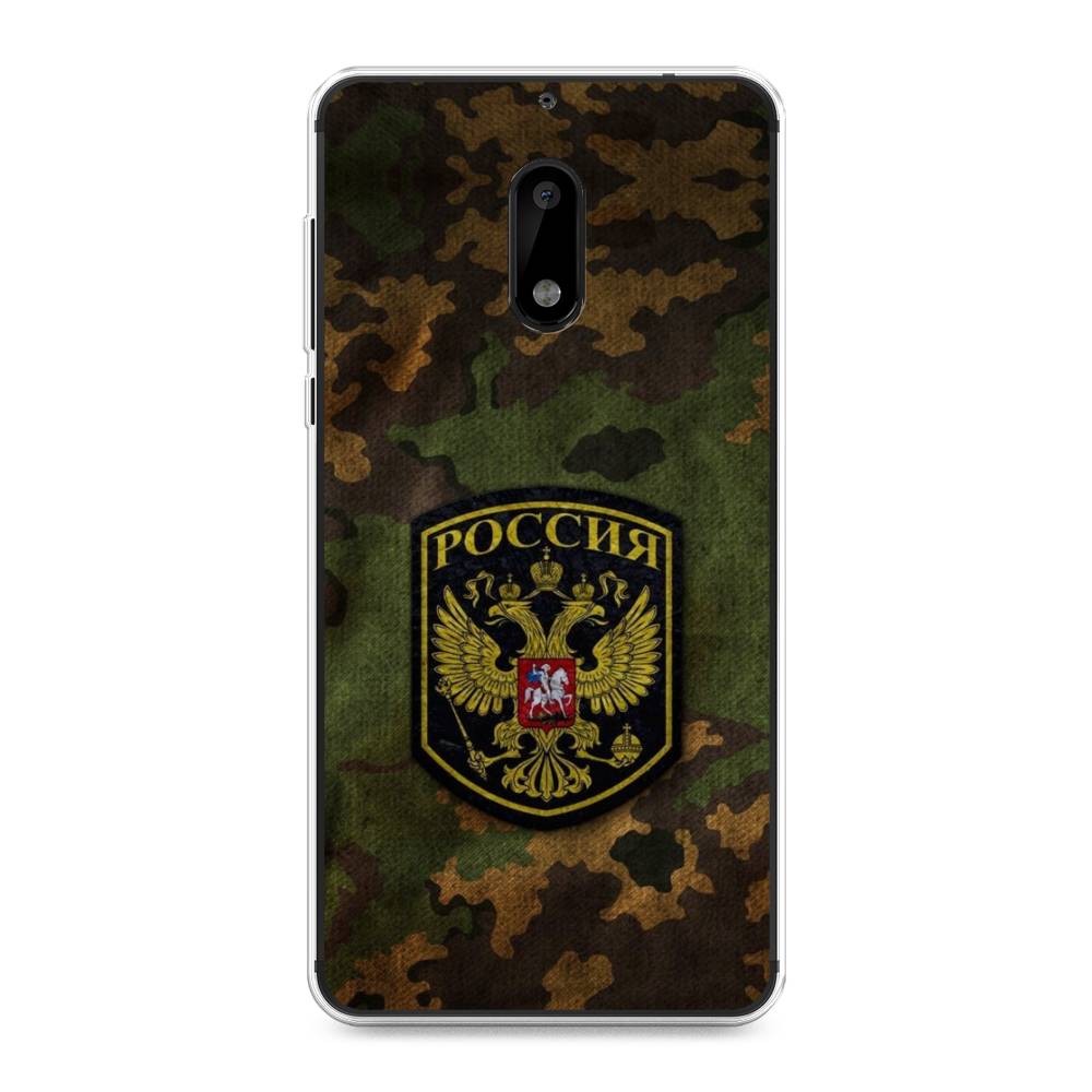 

Чехол Awog на Nokia 6 / Нокиа 6 "Камуфляж 4", 120350-5