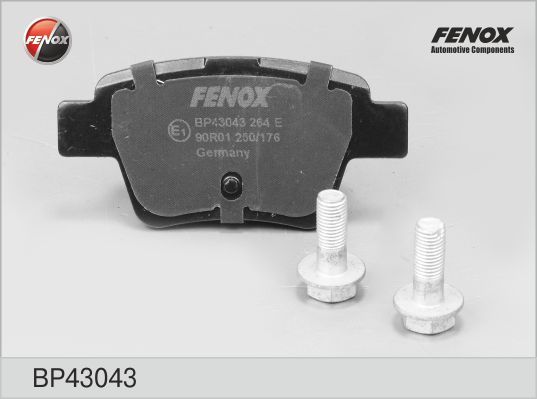 

Комплект тормозных колодок FENOX BP43043