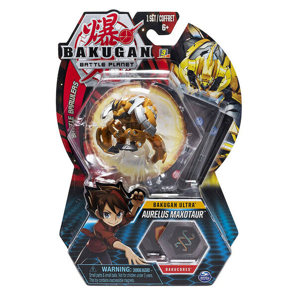 

Ультра Bakugan №6 Aurelux Maxotaur 715934.6, Бакуган Ультра - №6 Aurelux Maxotaur