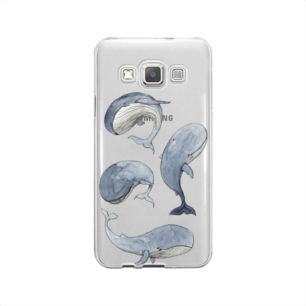 

Чехол Awog на Samsung Galaxy A3 / Самсунг A3 "Киты", Белый;прозрачный;голубой, 20150-1