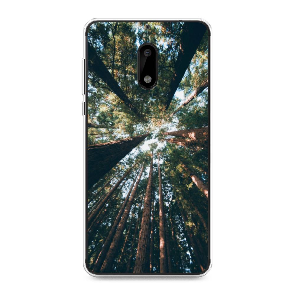 

Чехол Awog на Nokia 6 / Нокиа 6 "Лес 18", Зеленый;коричневый, 120350-4