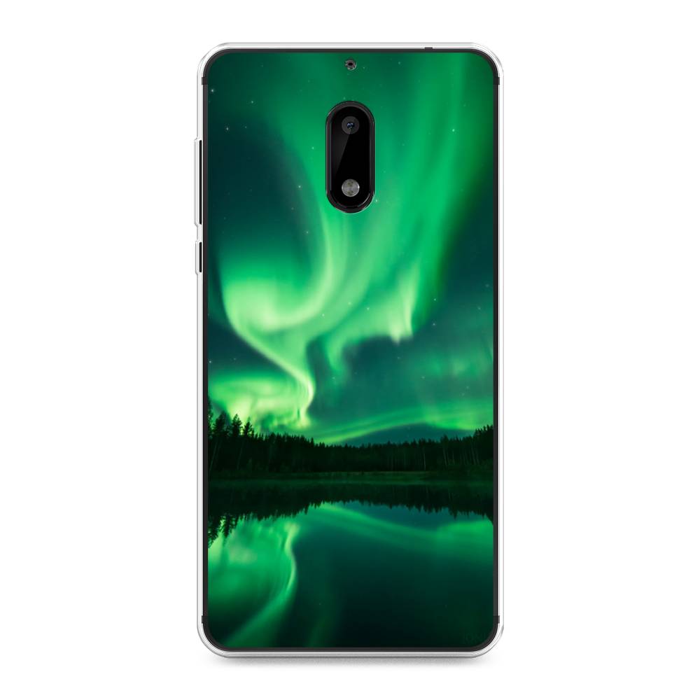 

Чехол Awog на Nokia 6 / Нокиа 6 "Ночные пейзажи 7", Зеленый;черный, 120350-4