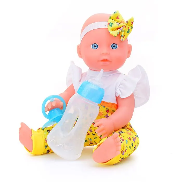 Пупс YL2207K-D с аксессуарами, в пакете