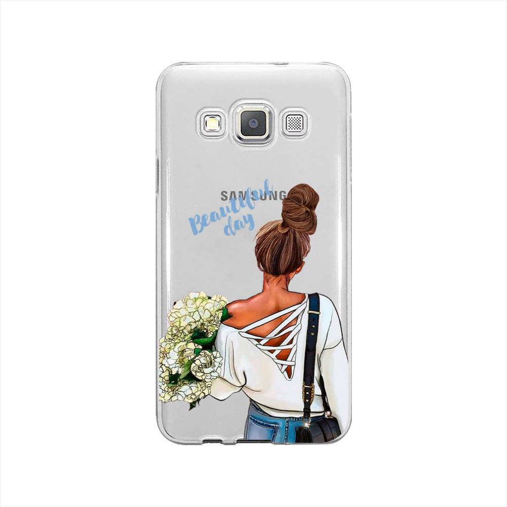 

Чехол Awog на Samsung Galaxy A3 / Самсунг A3 "Beautiful day vector", Коричневый;белый;зеленый, 20150-6