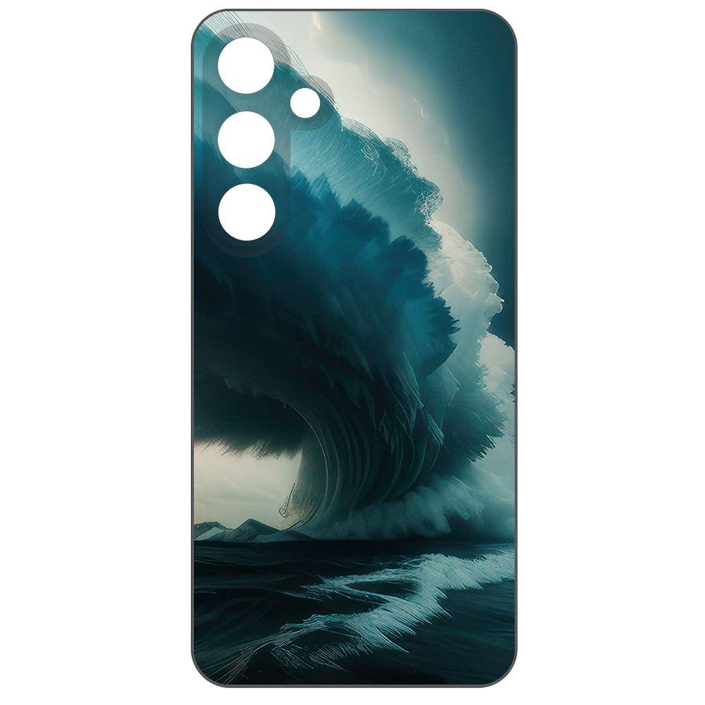 

Чехол-накладка Krutoff Soft Case Торнадо для Samsung Galaxy S24 черный