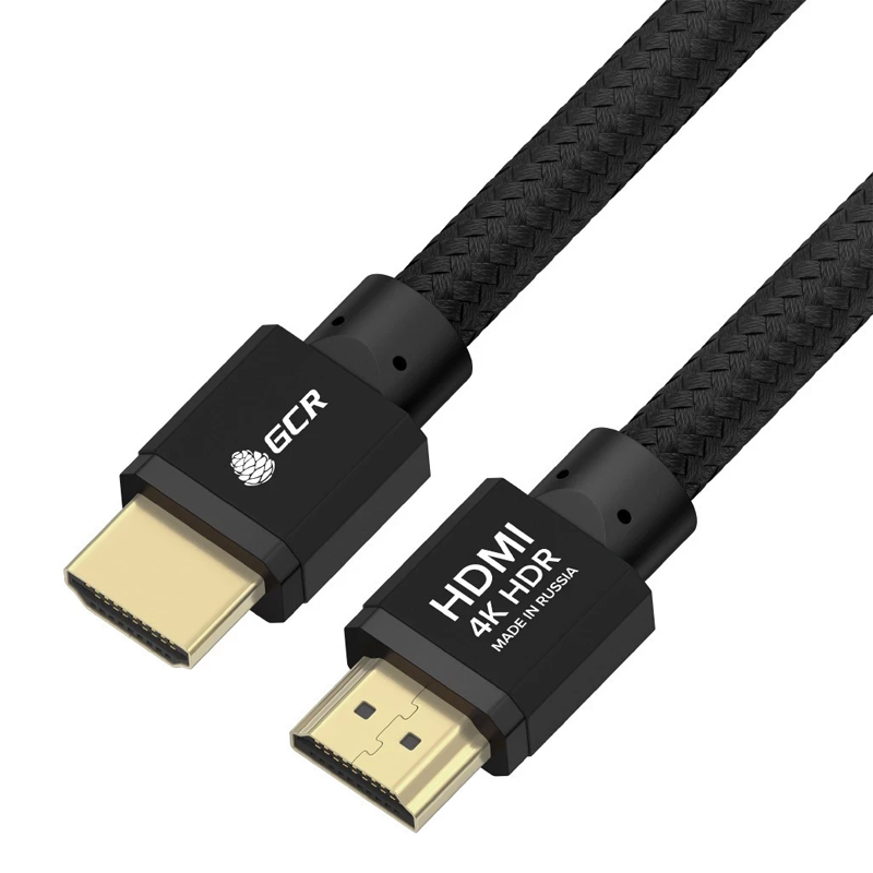 Кабель Greenconnect HDMI - HDMI вилка-вилка 2м (GCR-54987 2.0m) черный