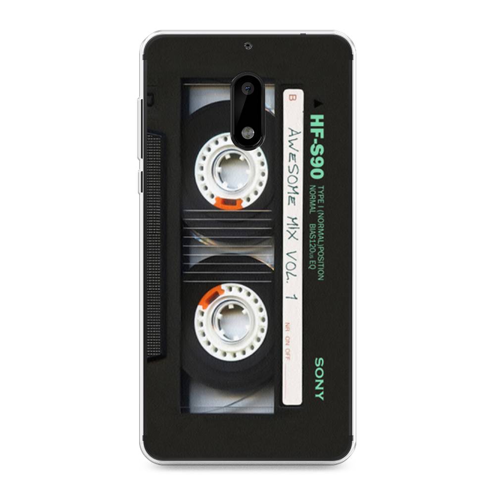 

Чехол Awog на Nokia 6 / Нокиа 6 "Кассета", 120350-10