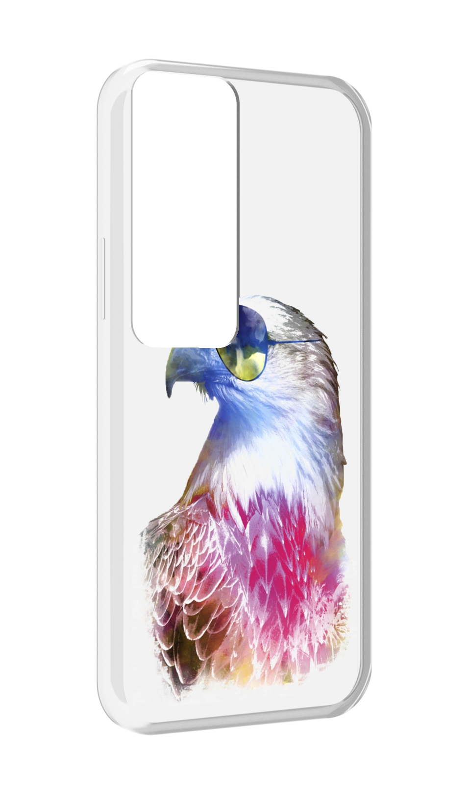 

Чехол MyPads Орел в очках для Tecno Pova Neo 2, Прозрачный, Tocco