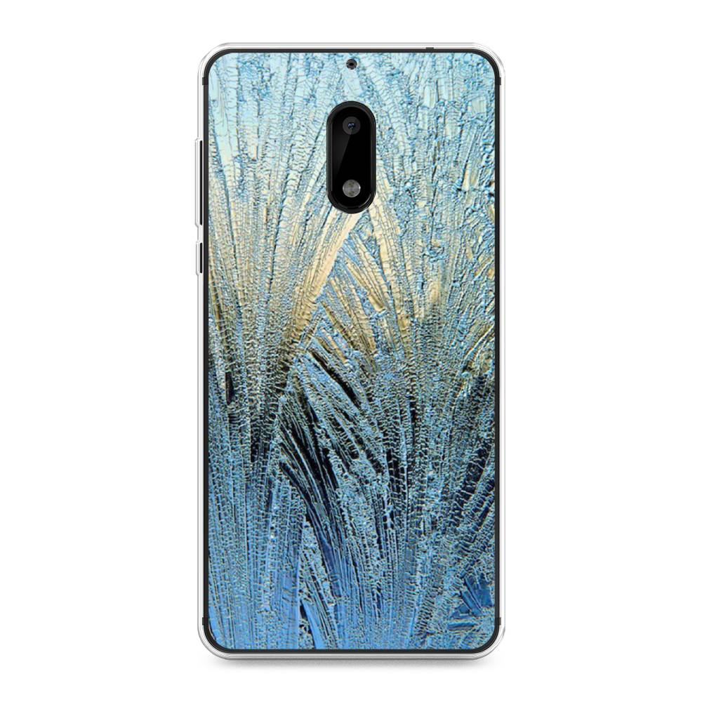

Чехол Awog на Nokia 6 / Нокиа 6 "Лёд", Голубой, 120350-4