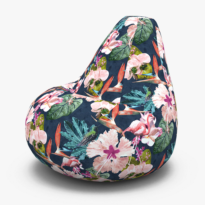 

Кресло мешок PUFOFF XXL Flamingo, Flamingo