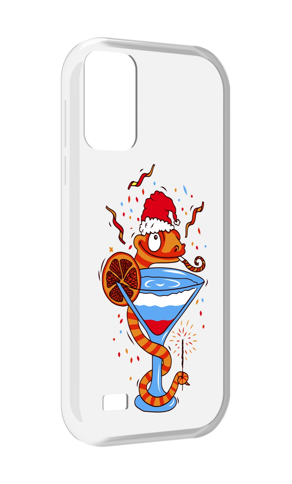 

Чехол MyPads змейка для Oukitel C31, Прозрачный, Tocco