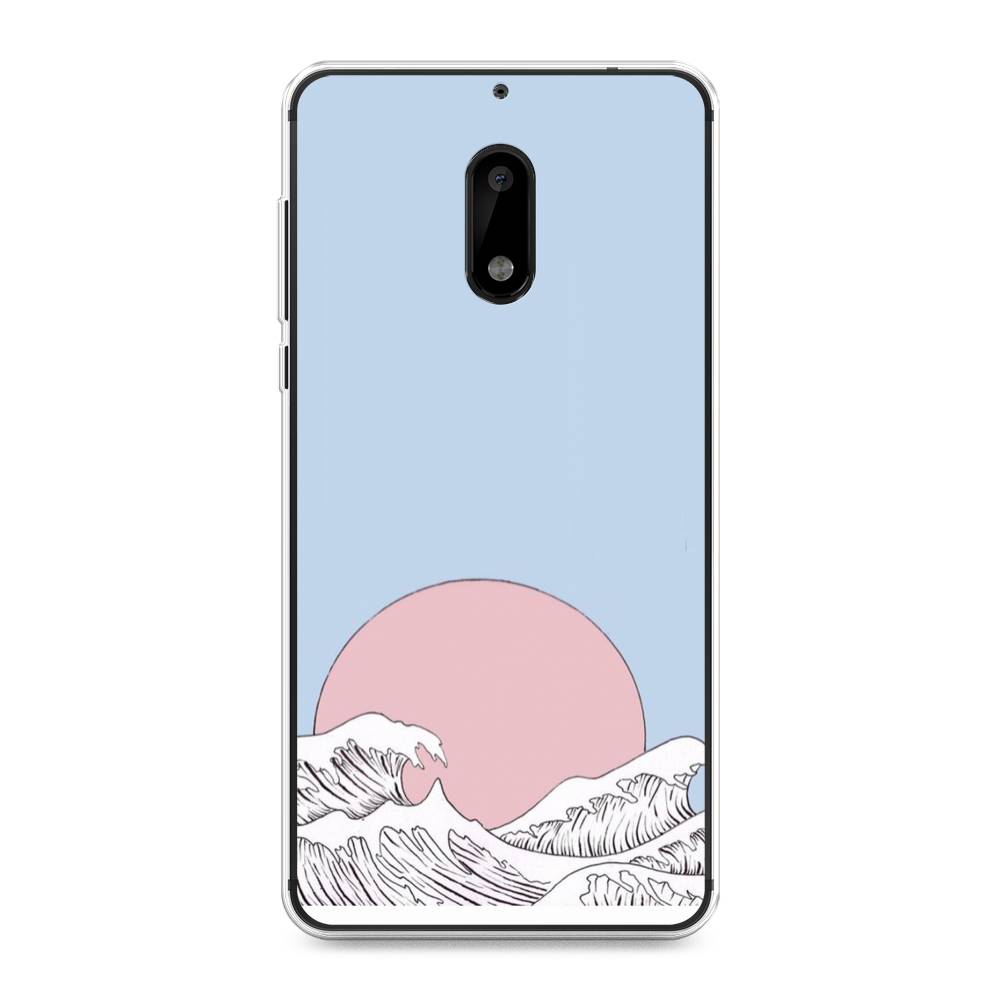 

Чехол Awog на Nokia 6 / Нокиа 6 "Японское солнце", 120350-10