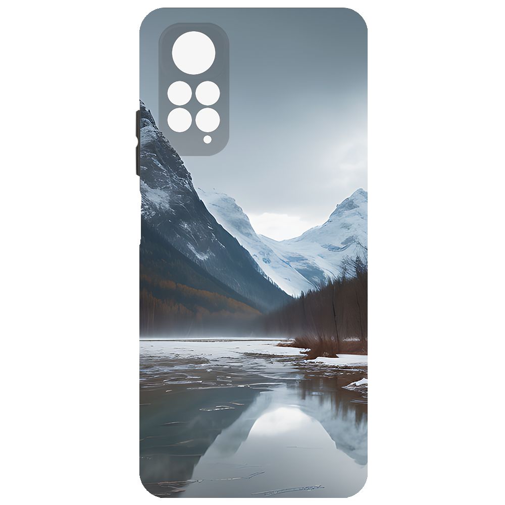 

Чехол-накладка Krutoff Soft Case Весенняя оттепель для Xiaomi Redmi Note 11 Pro черный