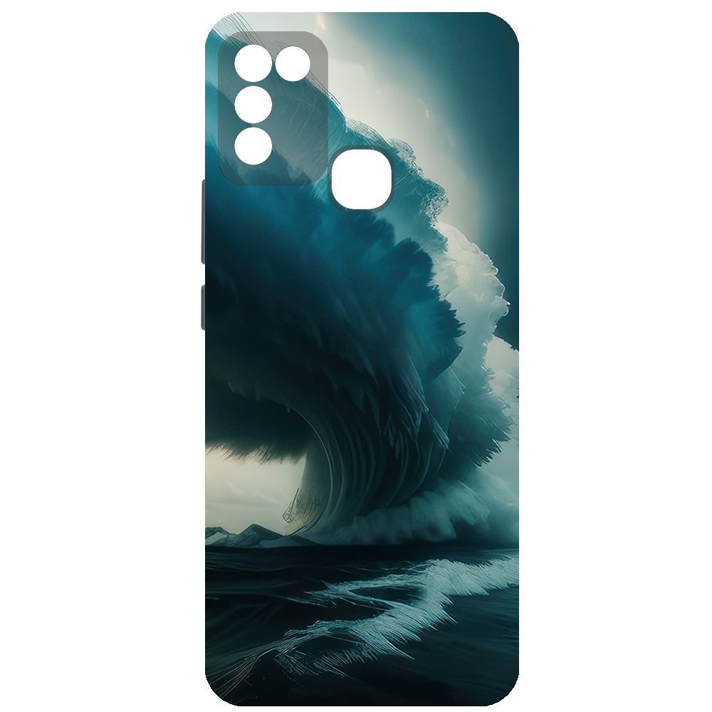 

Чехол-накладка Krutoff Soft Case Торнадо для Infinix Hot 11 Play черный