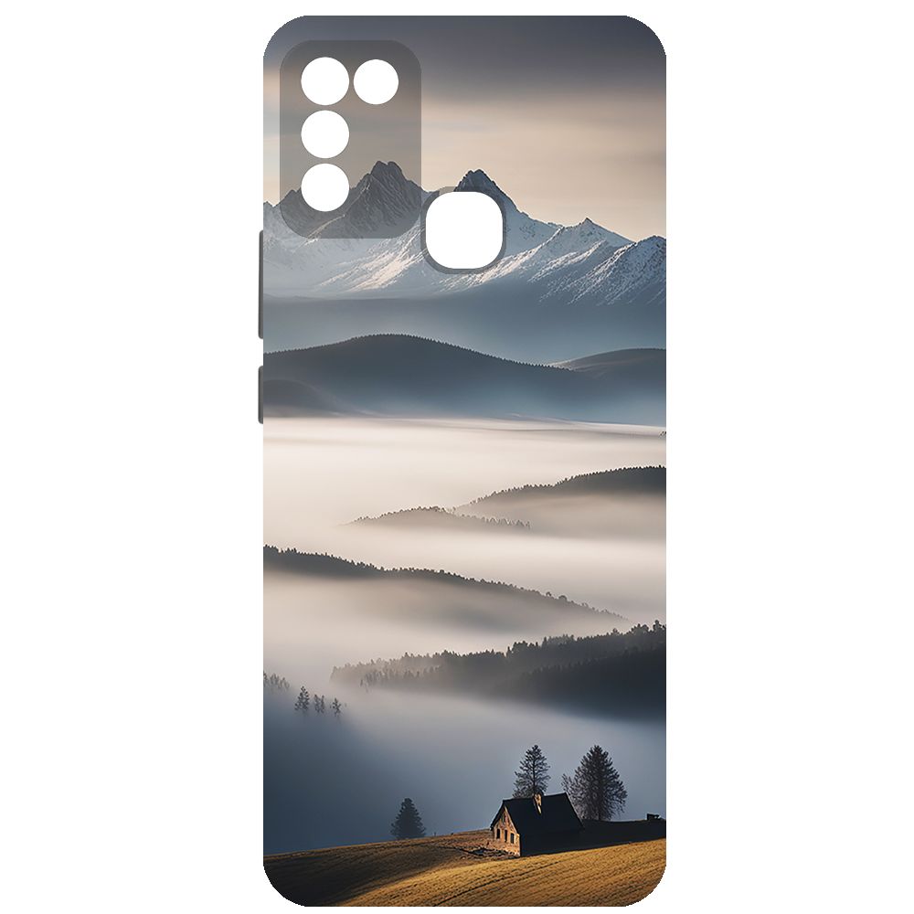 

Чехол-накладка Krutoff Soft Case Туман для Infinix Hot 11 Play черный