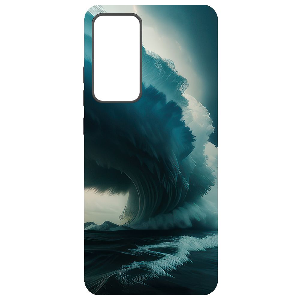 

Чехол-накладка Krutoff Soft Case Торнадо для Xiaomi 12X черный