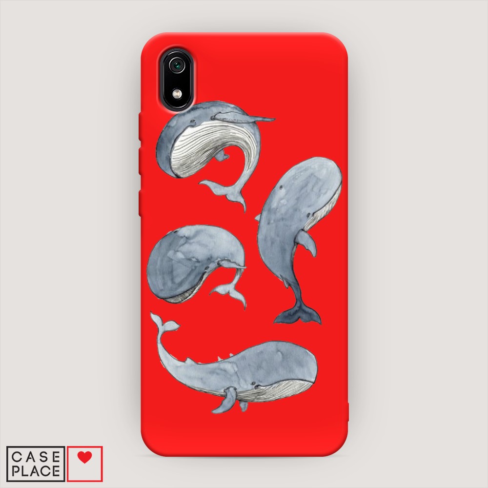

Чехол Awog на Xiaomi Redmi 7A "Киты", Разноцветный, 35453-1