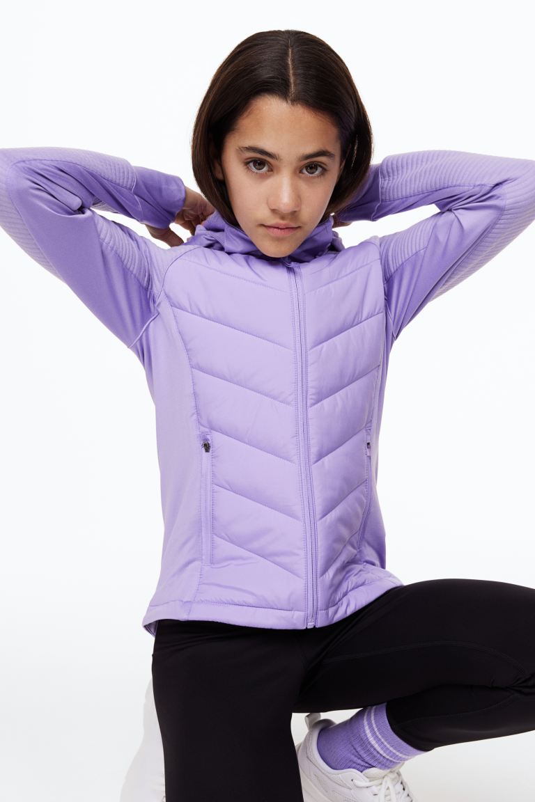 

Куртка детская H&M 1035450, цвет лиловый, размер 122 (доставка из-за рубежа), 1035450