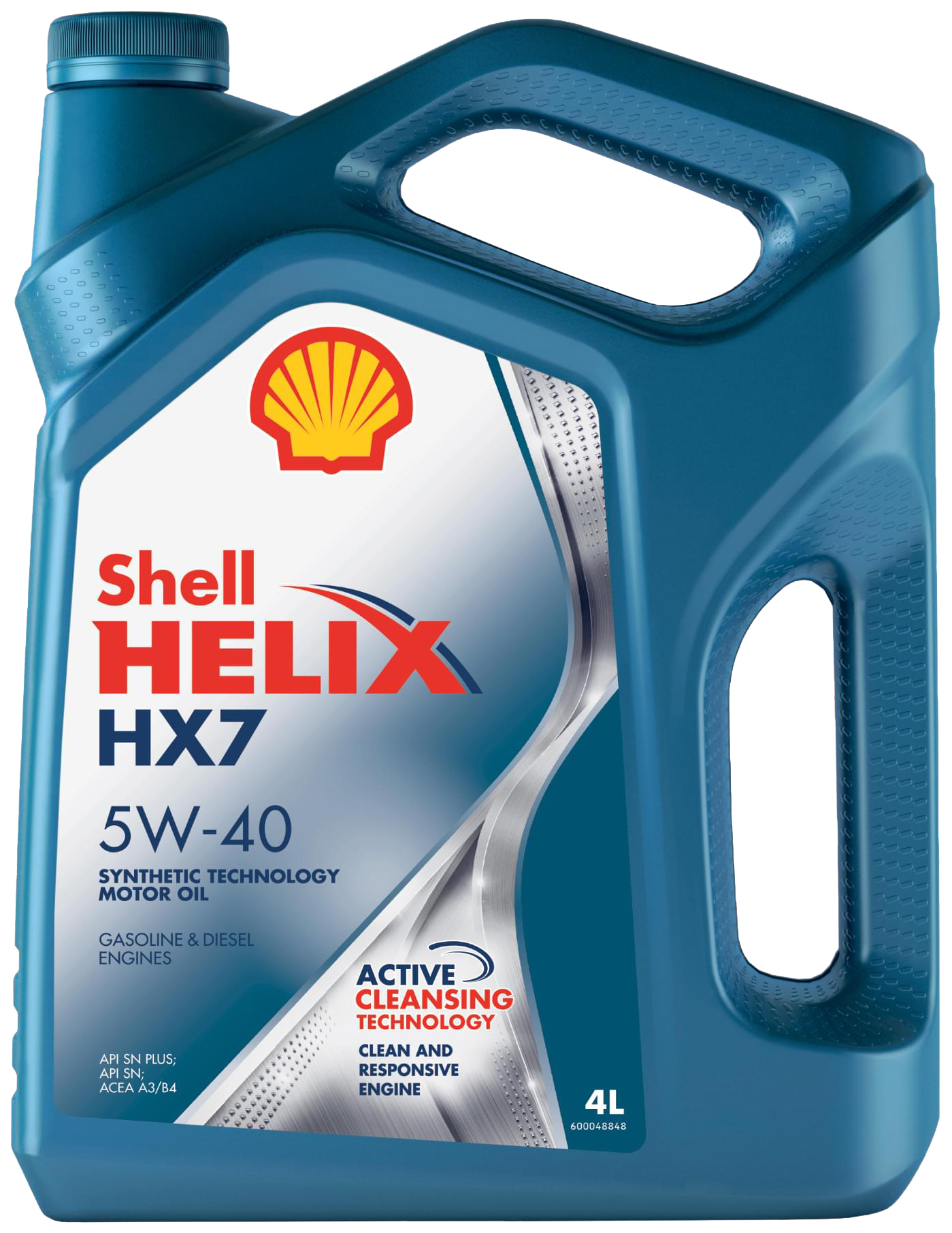 

Масло Моторное Синтетическое Shell Helix Hx7 Sp 5W-40, 4L