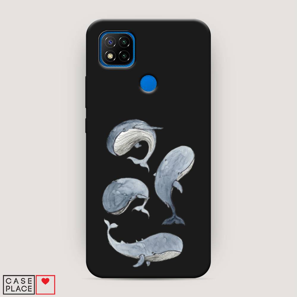 

Чехол Awog на Xiaomi Redmi 9C "Киты", Разноцветный, 39052-1