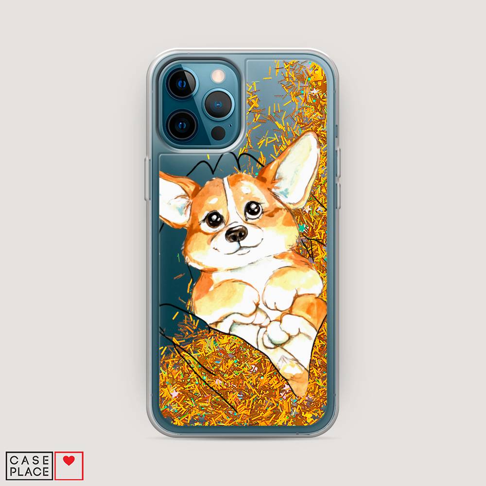 

Чехол Awog на Apple iPhone 12 Pro / Айфон 12 Pro "Корги в ладошках", Разноцветный, 12890-1