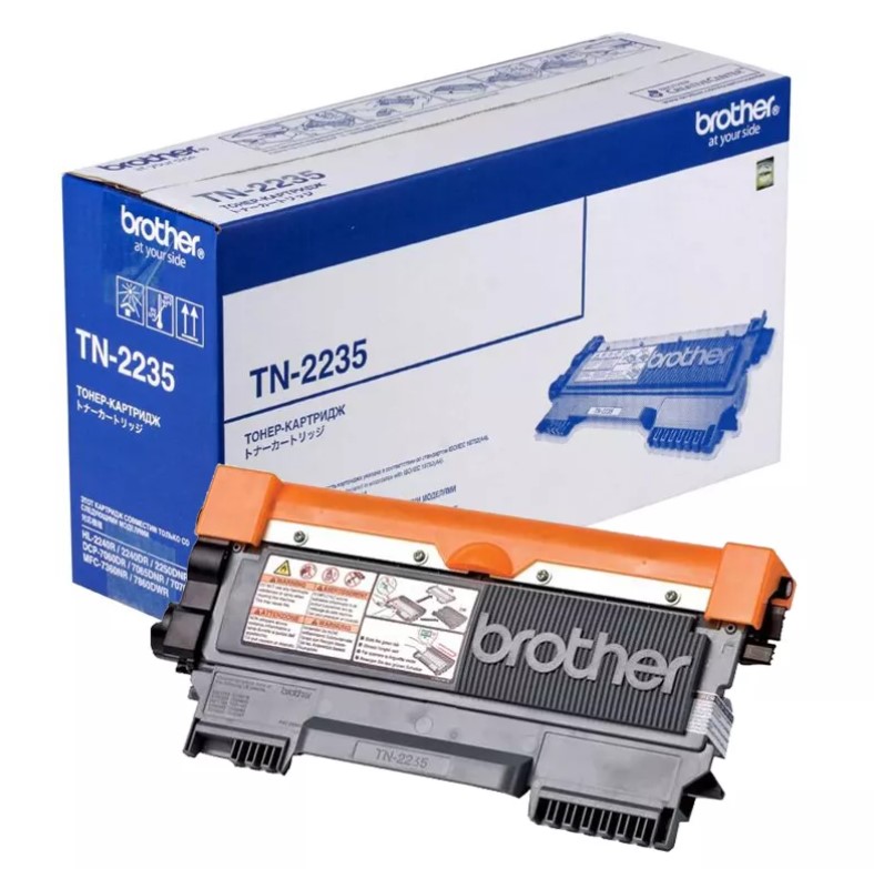 

Картридж Brother TN-2235 для DCP-7060DR, Черный, TN-2235