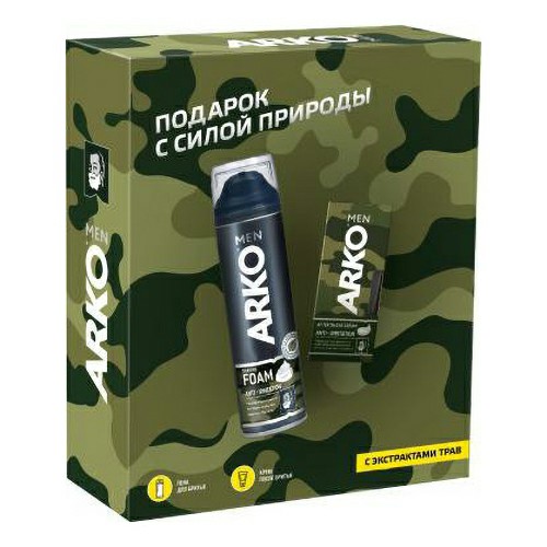 Косметический набор подарочный Arko Men Anti-Irritation