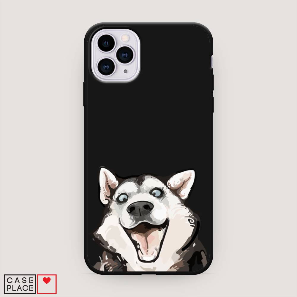

Чехол Awog на Apple iPhone 11 Pro / Айфон 11 Pro "Радостный хаски", Разноцветный, 12352-1