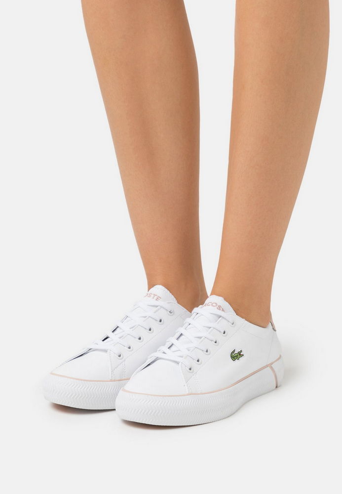 

Кеды женские Lacoste LA211A0I2 белые 38 EU, Белый, LA211A0I2