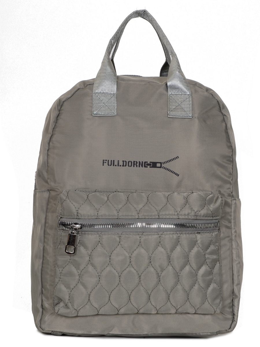 Рюкзак женский Fulldorn 146077 серый 35х28х16 см