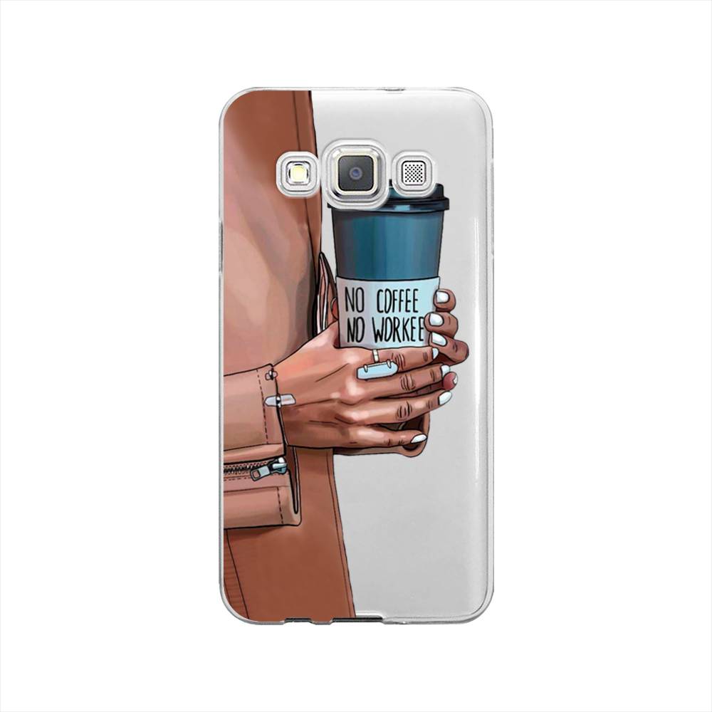 

Чехол Awog на Samsung Galaxy A3 / Самсунг A3 "No coffee", Коричневый;серый, 20150-7