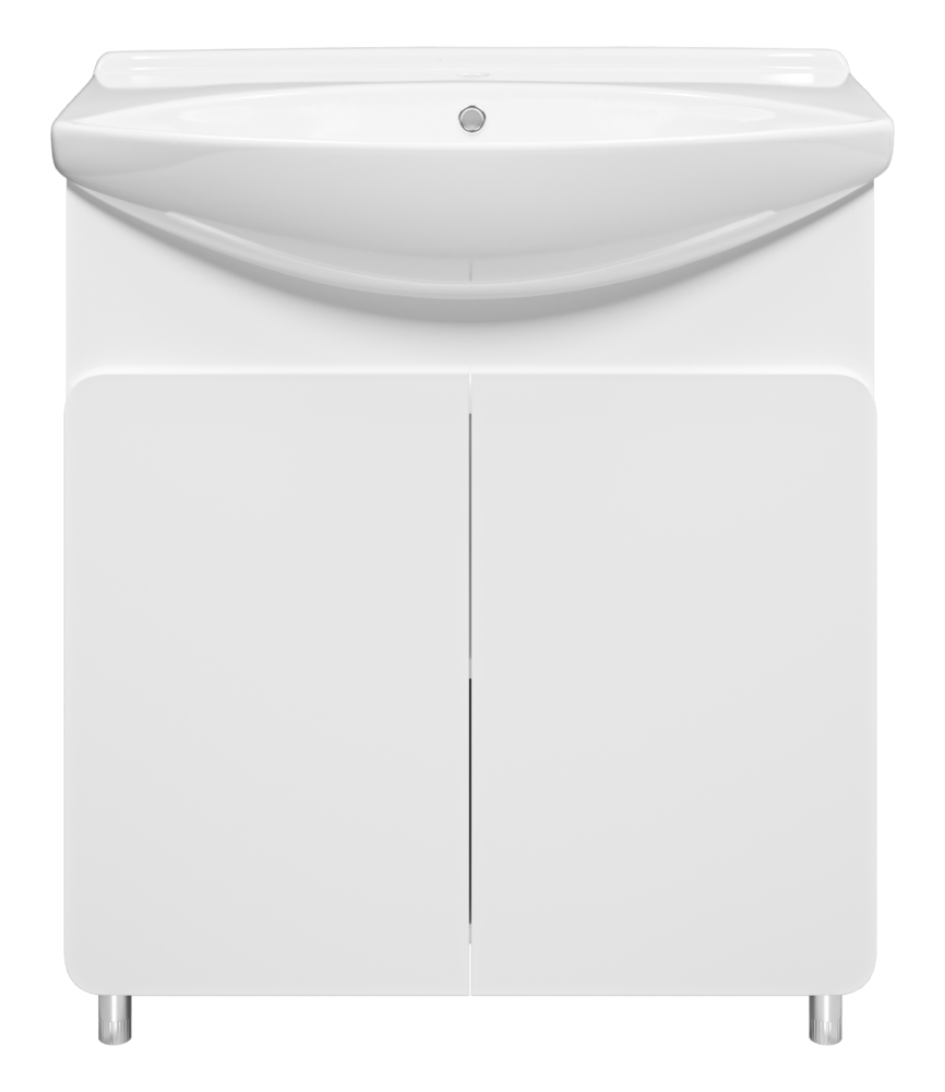 

Тумба без раковины Misty МДФ 65х90х45,белый