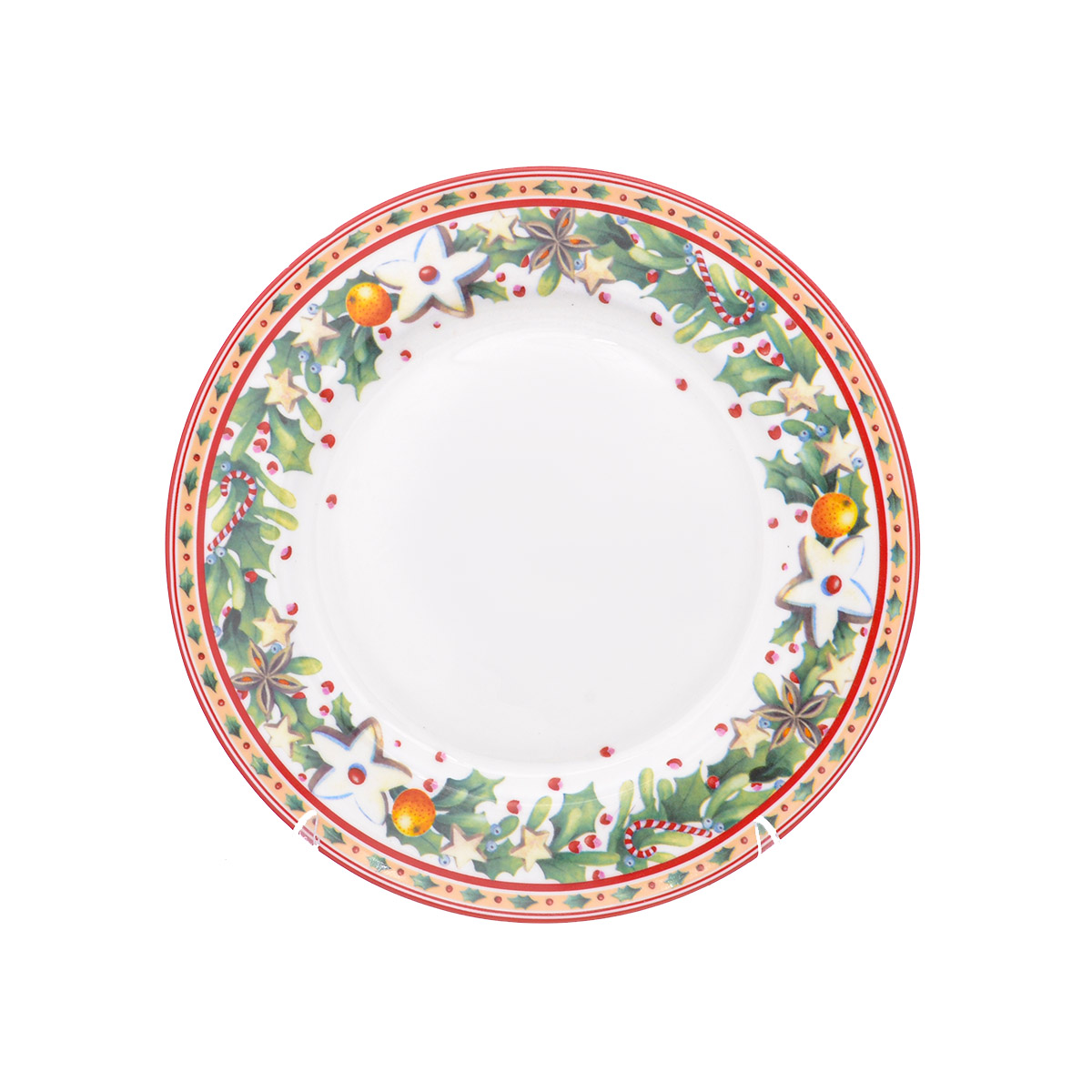 

Тарелка Repast Christmas world Green диаметр 21 см