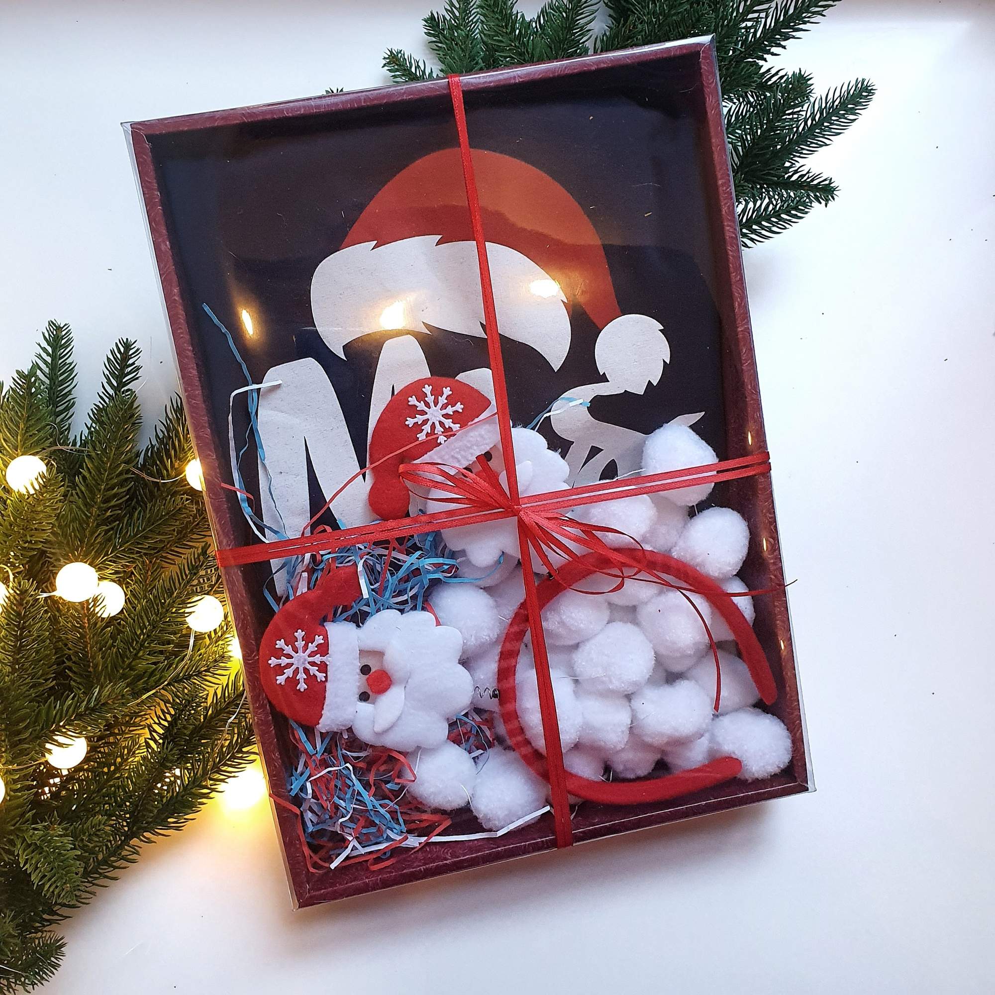 

Новогодний бокс 4isto simvoli4eski "Мисс Санта в синем" размер 44-46 4с-17-пв-ж-чф-44-46, Синий, 4с-17-пв-ж-чф