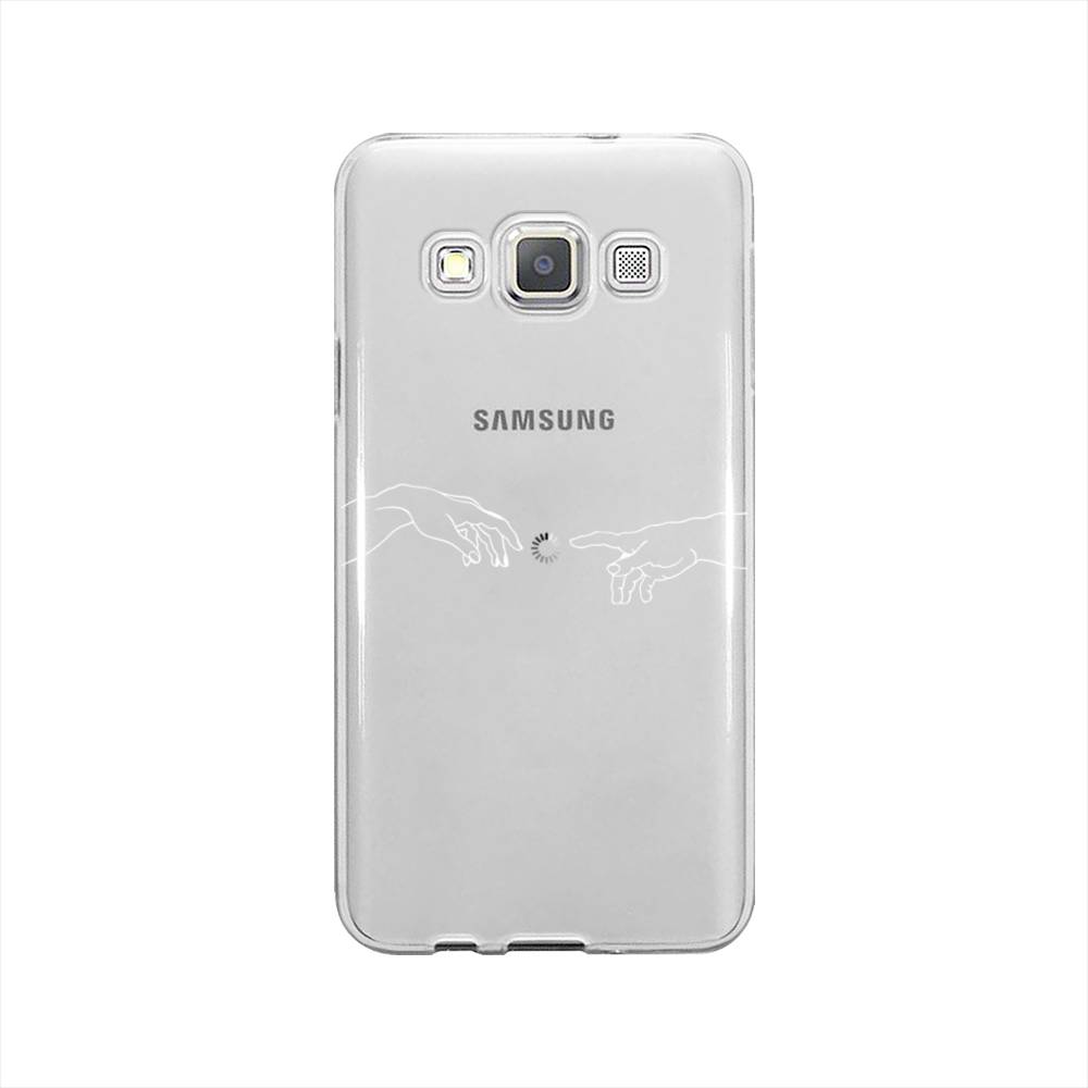 

Чехол Awog на Samsung Galaxy A3 / Самсунг A3 "Загрузка творения", Белый;серый;прозрачный, 20150-10
