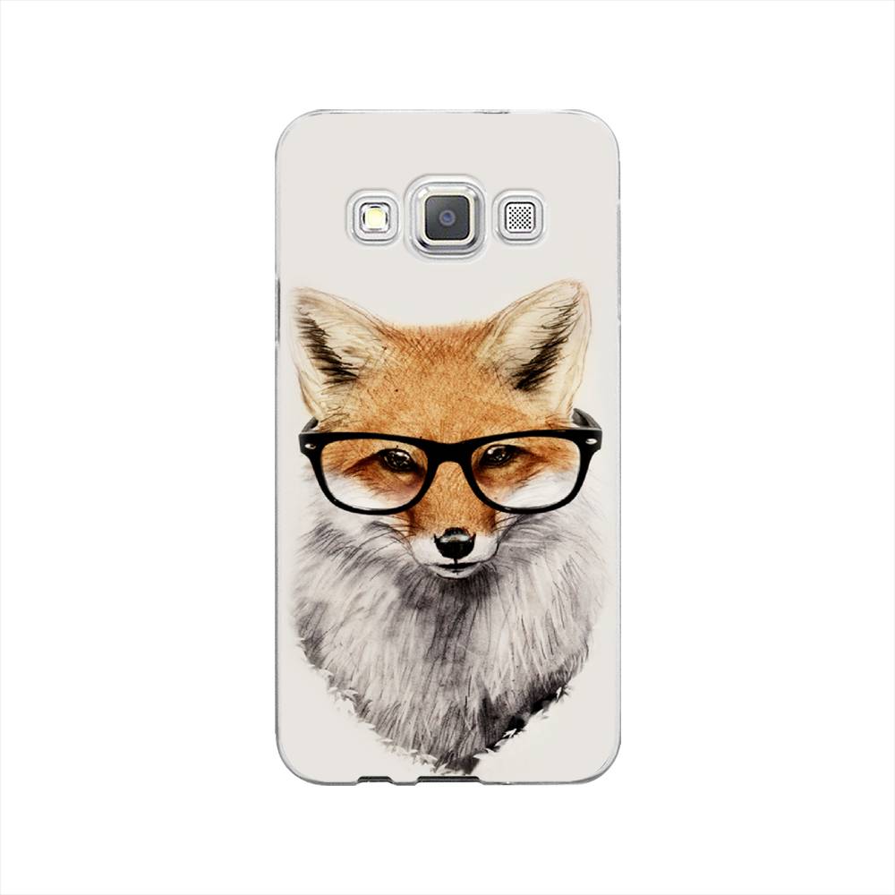 

Чехол Awog на Samsung Galaxy A3 / Самсунг A3 "Лиса в очках", Бежевый, 20150-10