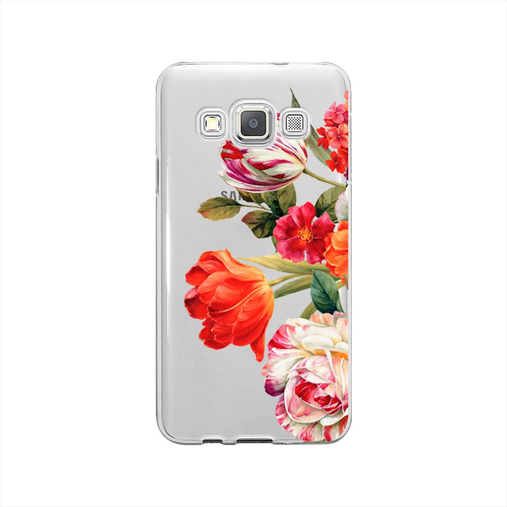 

Чехол Awog на Samsung Galaxy A3 / Самсунг A3 "Весенний букет", Красный;розовый;зеленый, 20150-8