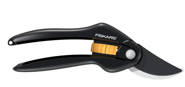 

FISKARS Секатор рез 22 мм для свежих ветвей P26 SingleStep плоскостной, Черный