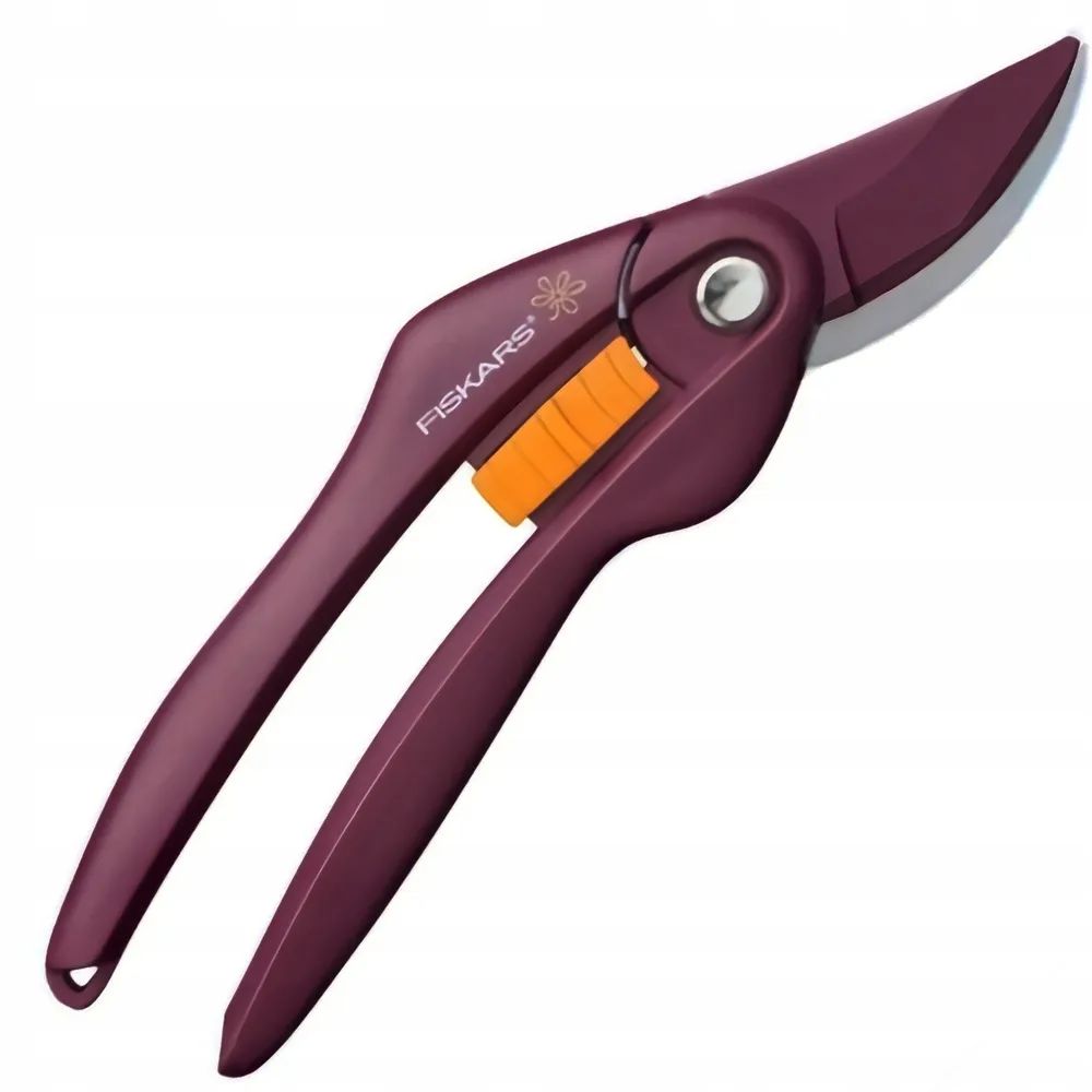 FISKARS Секатор рез 22 мм фиолетовый Inspiration Merlot для свежих ветвей P26 SingleStep п